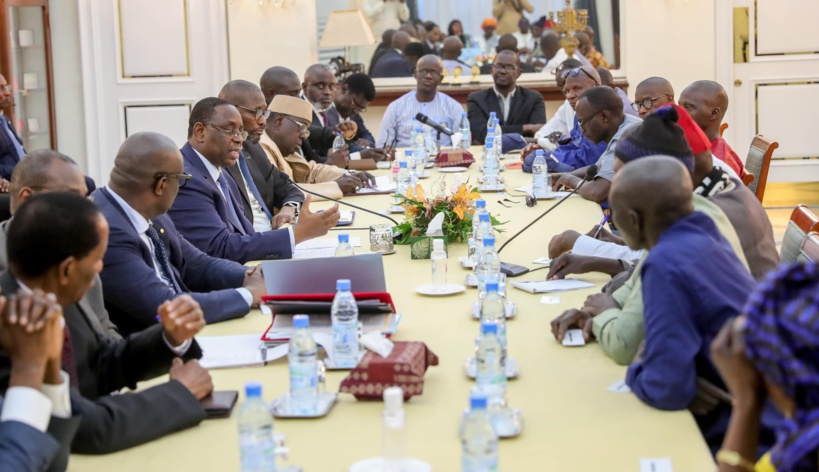 Palais de la République : Macky Sall a reçu des ex-combattants du MFDC