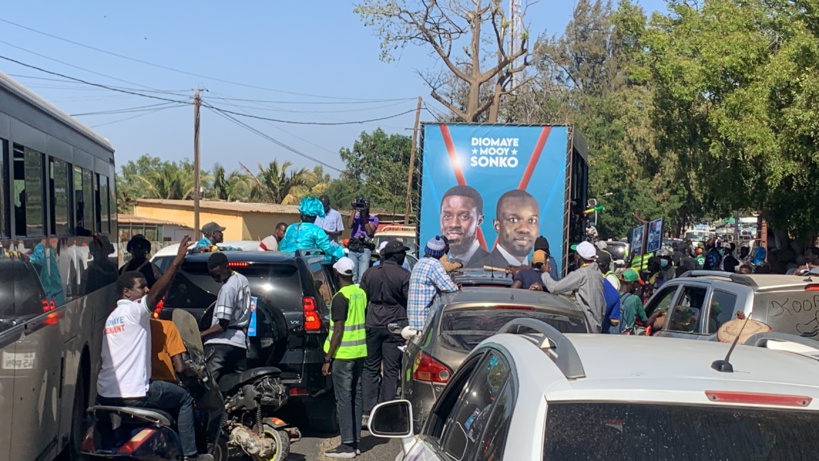 Sangalkam dans la ferveur de la caravane de la Coalition Diomaye Président, Pape Sow mobilise (VIDEO)