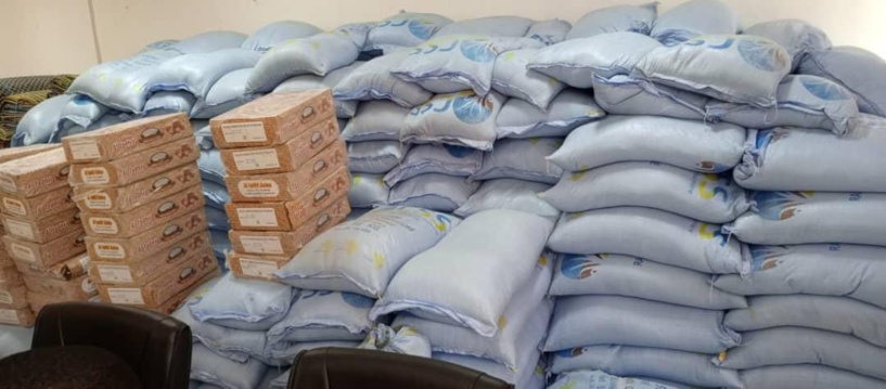 Kédougou : un important lot de denrées alimentaires distribué aux populations par Ousmane Sylla