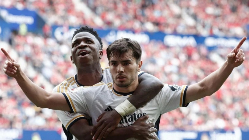 Liga : le Real Madrid écrase Osasuna et conforte sa première place Liga : le Real Madrid écrase Osasuna et conforte sa première place