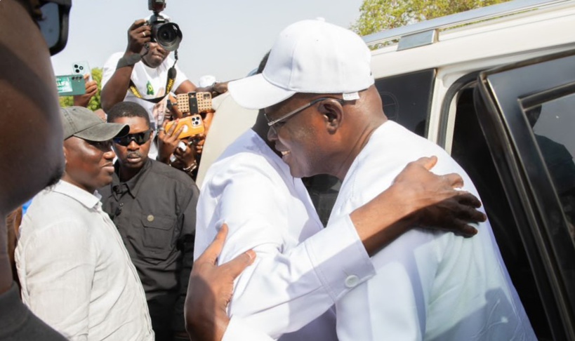 Vélingara : Amadou Ba et Khalifa Sall se tapent des accolades Vélingara : Amadou Ba et Khalifa Sall se tapent des accolades