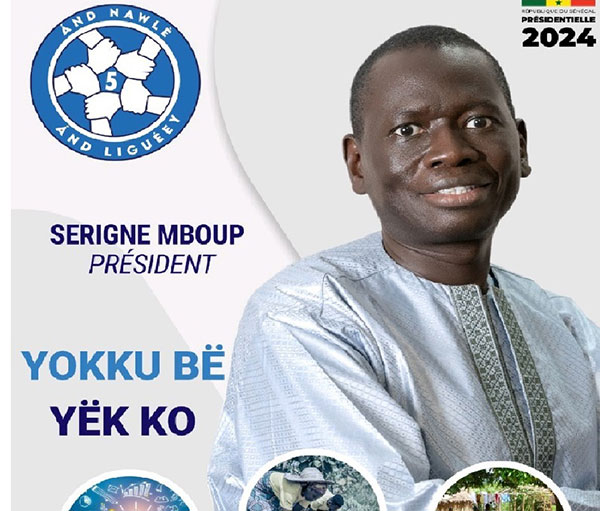 Portrait biographique d'un candidat : Serigne Mboup (Yokku Ba Yëg Ko)