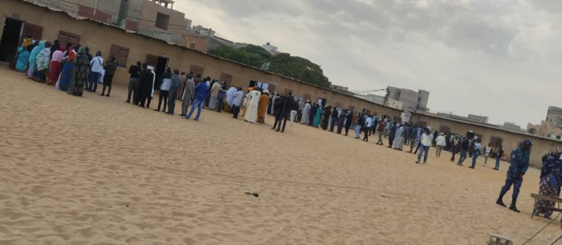 Keur-Massar : déroulement normal du scrutin à l’école de l’unité 11 des parcelles assainies Keur-Massar : déroulement normal du scrutin à l’école de l’unité 11 des parcelles assainies