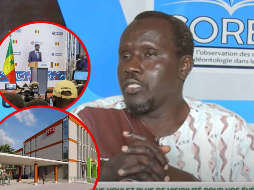 Déclaration de Diomaye : « La RTS (radio et télé ) a tort de ne pas relayer en direct le 1er discours », selon Mamadou Thior