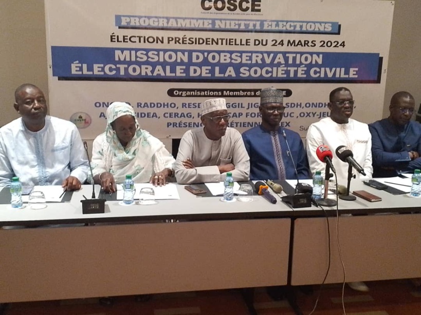 Processus électoral: les OSC décèlent des manquements et formulent des recommandations Processus électoral: les OSC décèlent des manquements et formulent des recommandations