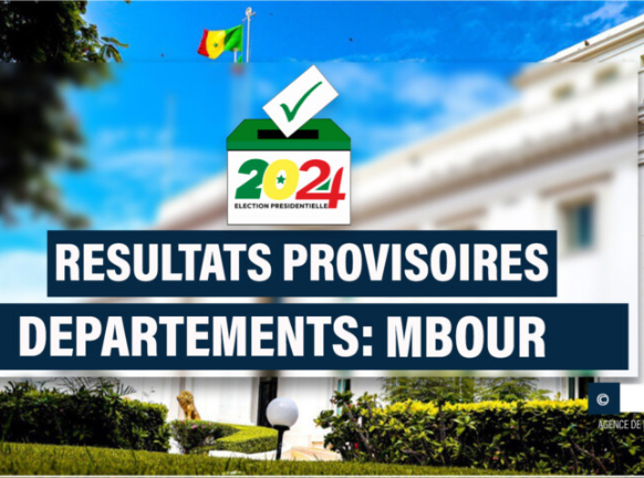 Bassirou Diomaye Faye gagne le département de Mbour, avec 139.582 voix