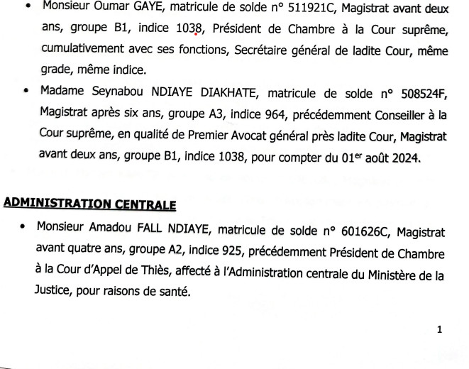 Conseil supérieur de la Magistrature : plusieurs décisions prises par le Président Macky Sall