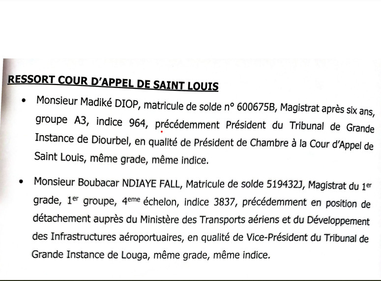 Conseil supérieur de la Magistrature : plusieurs décisions prises par le Président Macky Sall Conseil supérieur de la Magistrature : plusieurs décisions prises par le Président Macky Sall