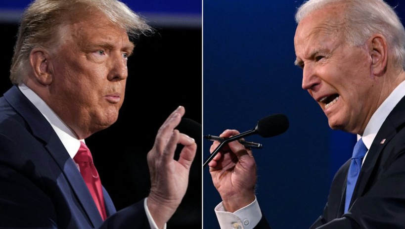 Donald Trump partage une image de Joe Biden ligoté et suscite l’indignation Donald Trump partage une image de Joe Biden ligoté et suscite l’indignation