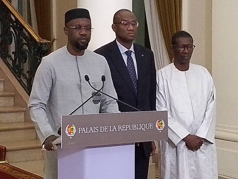 Nommé Premier ministre, Ousmane Sonko décline sa feuille de route Nommé Premier ministre, Ousmane Sonko décline sa feuille de route