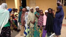 D'anciens captifs de Boko Haram libérés au mois de mai de la forêt de Sambisa.