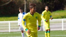 Amine Harit en action avec le FC Nante Amine Harit en action avec le FC Nante