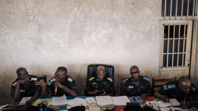 RDC: onze militaires, accusés d'avoir fui face au M23, risquent la peine de mort à Goma RDC: onze militaires, accusés d'avoir fui face au M23, risquent la peine de mort à Goma