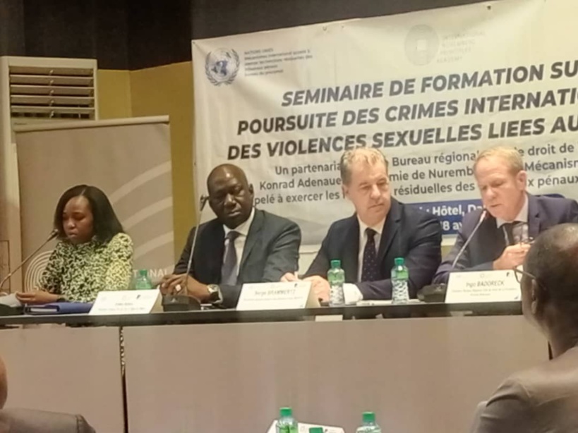 ​Sénégal : Des magistrats formés pour la poursuite des crimes internationaux et des violences sexuelles liées aux conflits