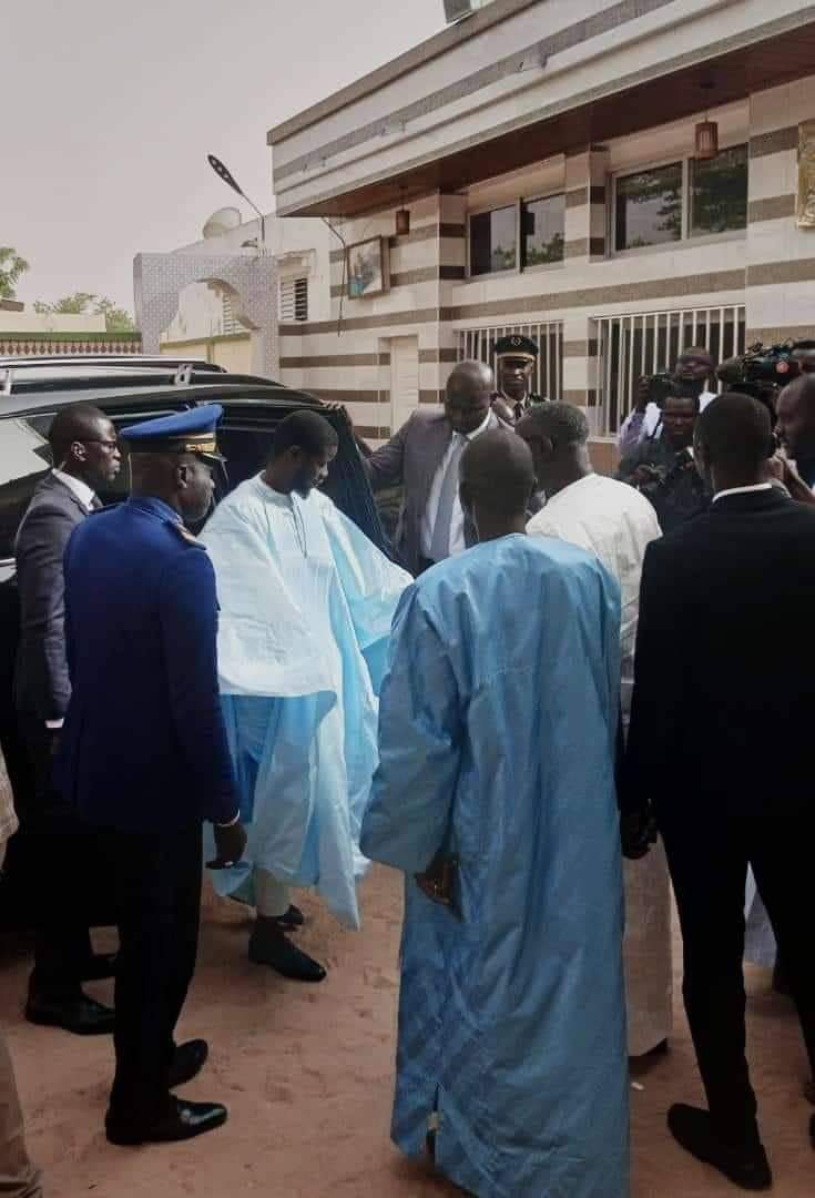 Visite du Président Bassirou Diomaye à Touba en images