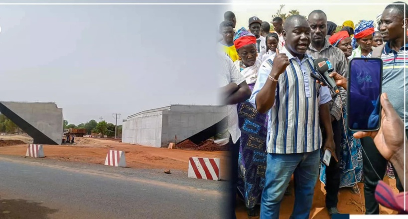 les habitants de Khodiogne réclament une passerelle sur l’autoroute Mbour-Fatick-Kaolack les habitants de Khodiogne réclament une passerelle sur l’autoroute Mbour-Fatick-Kaolack