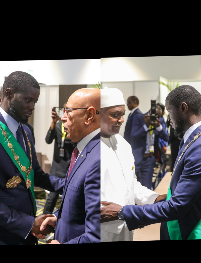 Le Président sénégalais Diomaye en Mauritanie et en Gambie pour une visite d'amitié et de coopération