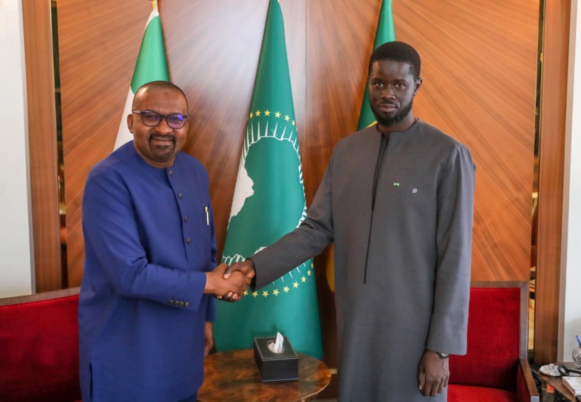 Visite d'amitié au Sénégal : le Vice-président de l'Assemblée nationale de la Sierra Léone reçu au Palais Visite d'amitié au Sénégal : le Vice-président de l'Assemblée nationale de la Sierra Léone reçu au Palais