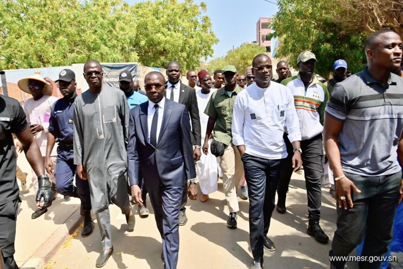 UCAD : le ministre Abdourahmane Diouf liste les urgences de l'établissement UCAD : le ministre Abdourahmane Diouf liste les urgences de l'établissement