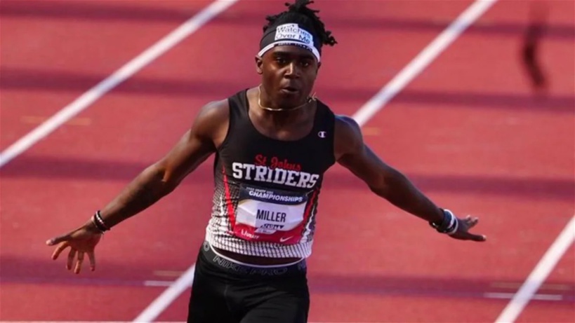 9’‘93 sur 100m à 17 ans : l’Américain Christian Miller est déjà plus rapide qu’Usain Bolt au même âge 9’‘93 sur 100m à 17 ans : l’Américain Christian Miller est déjà plus rapide qu’Usain Bolt au même âge