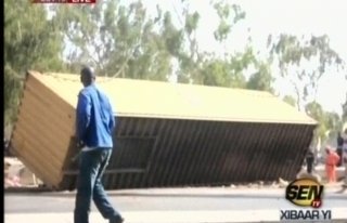 Keur Mbaye Fall: un conteneur se détache et tue deux femmes