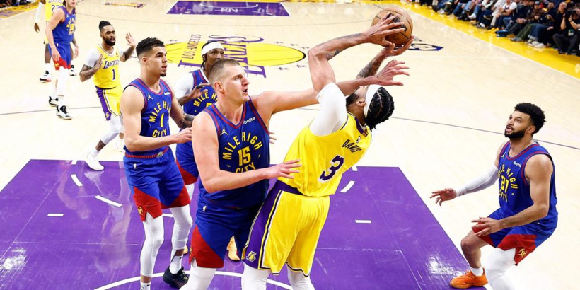 NBA : Denver proche d’éliminer les Lakers, 50 points pour Embiid