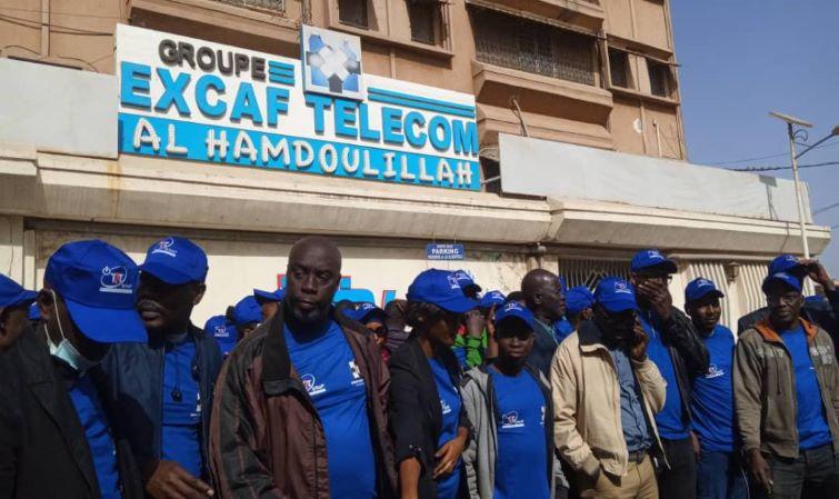 Excaf Telecom : le collectif des travailleurs interpelle les autorités sur leur situation
