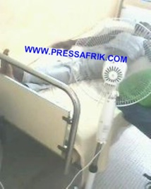 PHOTOS UCAD: cinq blessés gisent au service médical PHOTOS UCAD: cinq blessés gisent au service médical