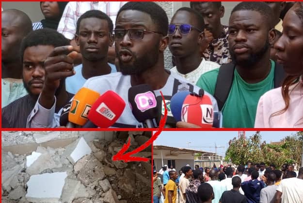 Construction de logements : les étudiants de l’ESEA accusent le Coud de ne pas respecter sa part du contrat 