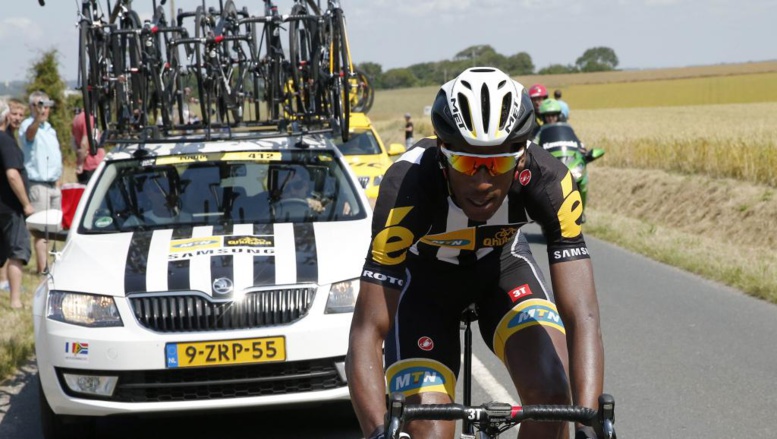 Tour de France: pour la première fois, le Maillot à pois est africain Tour de France: pour la première fois, le Maillot à pois est africain