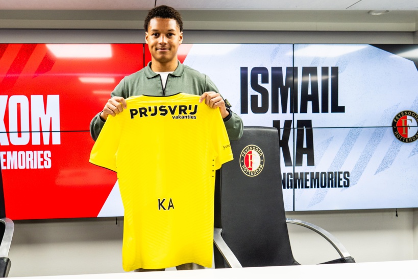 Foot : Feyenoord Rotterdam annonce la signature du premier contrat professionnel d’Ismail Ka