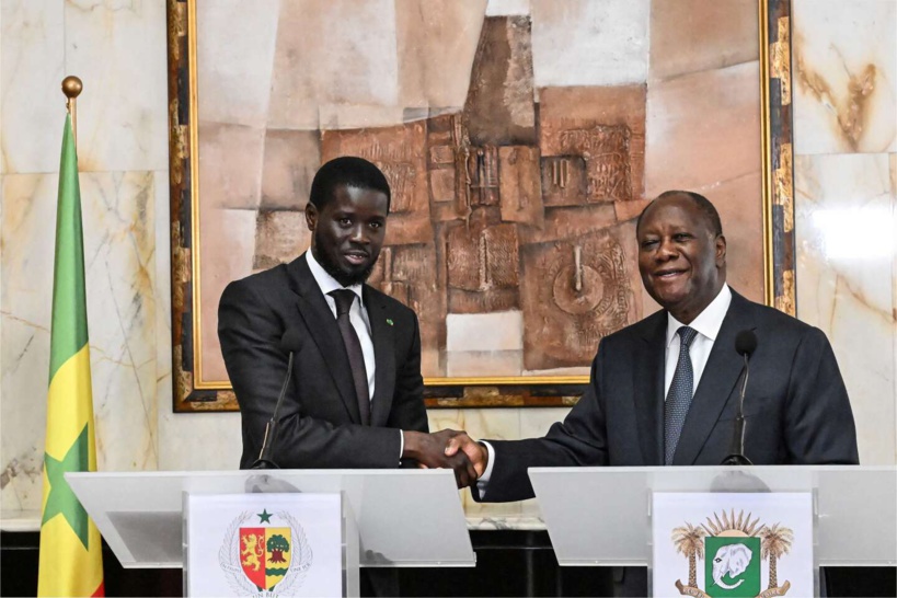 Intégration sous régionale et africaine : Bassirou Diomaye Faye et Alassane Ouattara s'engagent à œuvrer ensemble 