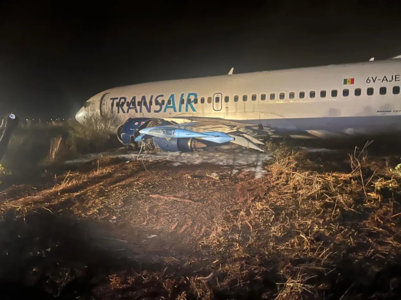 AIBD: "Une sortie de piste" de l'avion TRANSAIR fait 11 blessés dont 4 graves 