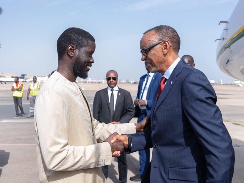 Visite de Paul Kagame au Sénégal : le Président Bassirou Diomaye Faye accueille son homologue rwandais Visite de Paul Kagame au Sénégal : le Président Bassirou Diomaye Faye accueille son homologue rwandais