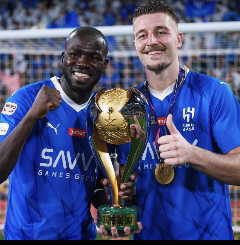 Saudi Pro League : toujours invincible, Al-Hilal de Kalidou Koulibaly est sacré champion d’Arabie saoudite Saudi Pro League : toujours invincible, Al-Hilal de Kalidou Koulibaly est sacré champion d’Arabie saoudite