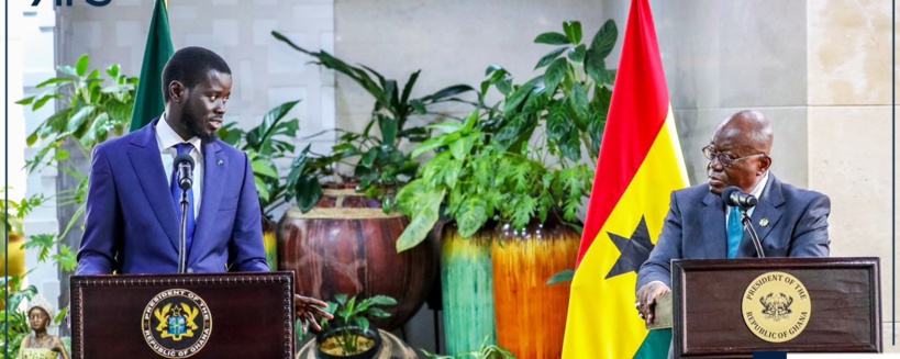 Visite au Ghana: le Président Diomaye Faye appelle à consolider les acquis de l’intégration sous régionale