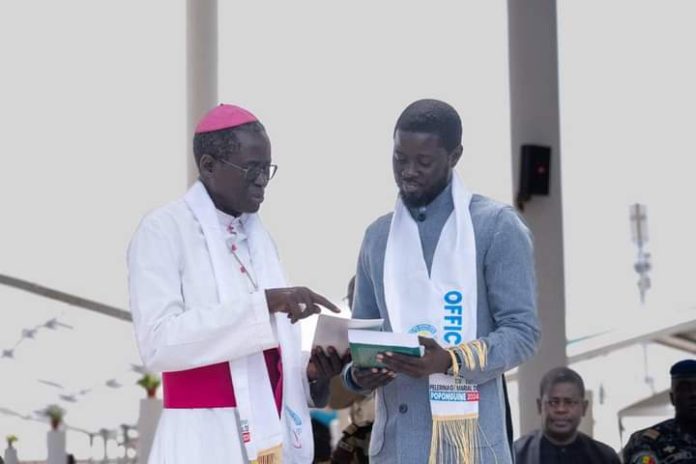 Le Président Bassirou Diomaye s’engage à accompagner la finition du sanctuaire marial de Popenguine