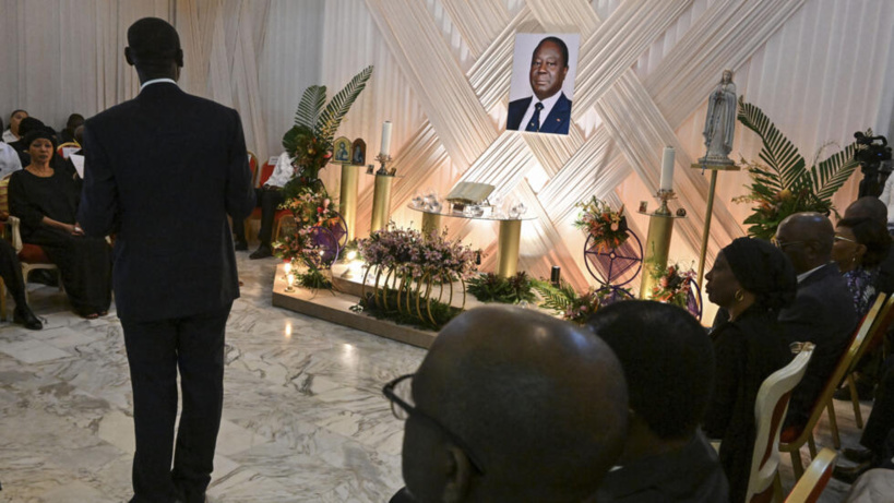 Hommage à Henri Konan Bédié en Côte d'Ivoire: début des cérémonies à la résidence de Cocody Hommage à Henri Konan Bédié en Côte d'Ivoire: début des cérémonies à la résidence de Cocody