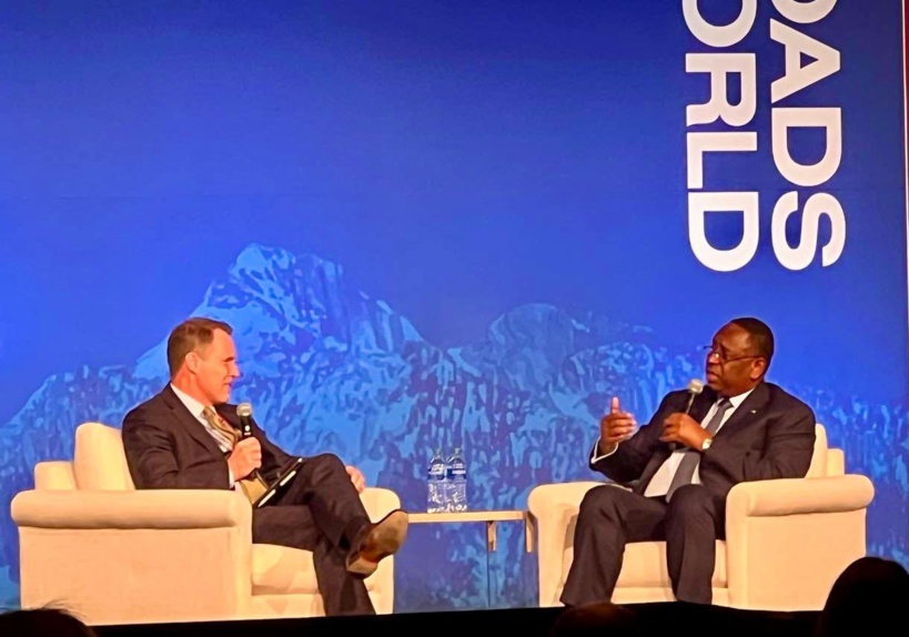 Conférence Zions Bank : Macky Sall fait la promotion de « l’investissement en Afrique » Conférence Zions Bank : Macky Sall fait la promotion de « l’investissement en Afrique »