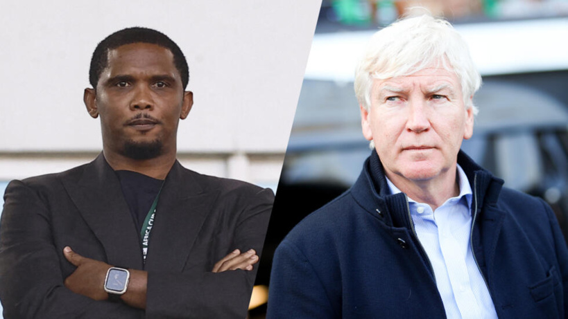 Cameroun : grosse altercation entre Samuel Eto’o et le sélectionneur, Marc Brys Cameroun : grosse altercation entre Samuel Eto’o et le sélectionneur, Marc Brys