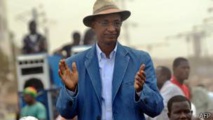 Cellou Dalein Diallo candidat de l'Union des Forces Démocratiques de Guinée pour la présidentielle d'octobre.