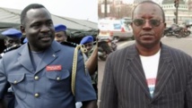 Les partices civiles estiment que le général John Numbi (G) est le commanditaire du meurtre de Floribert Chebeya (D). AFP/ Montage