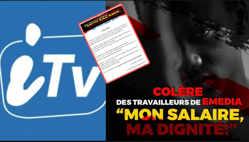 "Avance Tabaski" Emedia : le syndicat des travailleurs dénonce une "diversion" et réclame leurs salaires d'Avril et Mai "Avance Tabaski" Emedia : le syndicat des travailleurs dénonce une "diversion" et réclame leurs salaires d'Avril et Mai