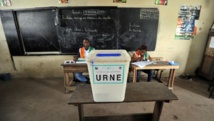 La présidentielle ivoirienne doit se tenir en octobre prochain. AFP PHOTO / ISSOUF SANOGO