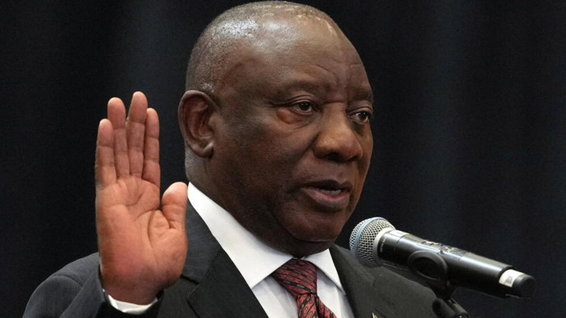 Afrique du Sud: Cyril Ramaphosa réélu président du pays par le Parlement Afrique du Sud: Cyril Ramaphosa réélu président du pays par le Parlement
