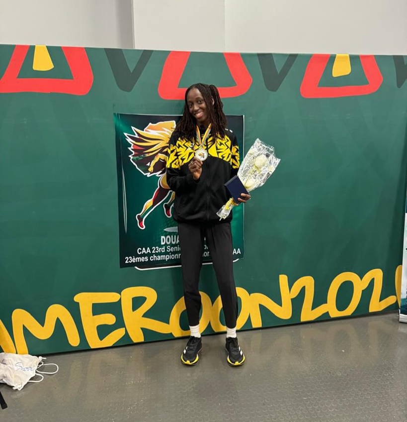 Championnats d’Afrique d’Athlétisme : Saly Sarr remporte l’or au triple saut, Amath Faye décroche le bronze Championnats d’Afrique d’Athlétisme : Saly Sarr remporte l’or au triple saut, Amath Faye décroche le bronze