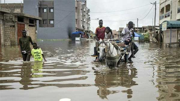 Cap Skirring : Les fortes pluies paralysent la ville et soulèvent des inquiétudes