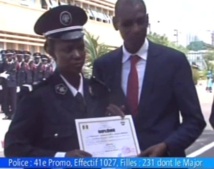 ​Sortie de la 41e promotion de l’Enpfp : 1026 nouveaux policiers reçoivent leurs parchemins