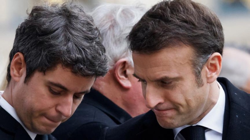France: Emmanuel Macron demande à Gabriel Attal de rester Premier ministre «pour le moment» (Elysée) France: Emmanuel Macron demande à Gabriel Attal de rester Premier ministre «pour le moment» (Elysée)