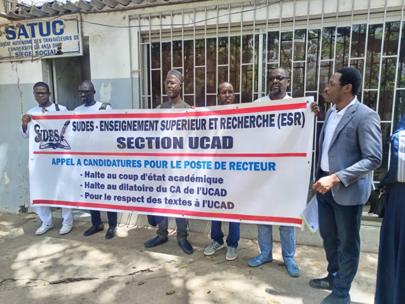 Nomination du Recteur : le Sudes dénonce un Coup d'Etat académique à l'Ucad Nomination du Recteur : le Sudes dénonce un Coup d'Etat académique à l'Ucad